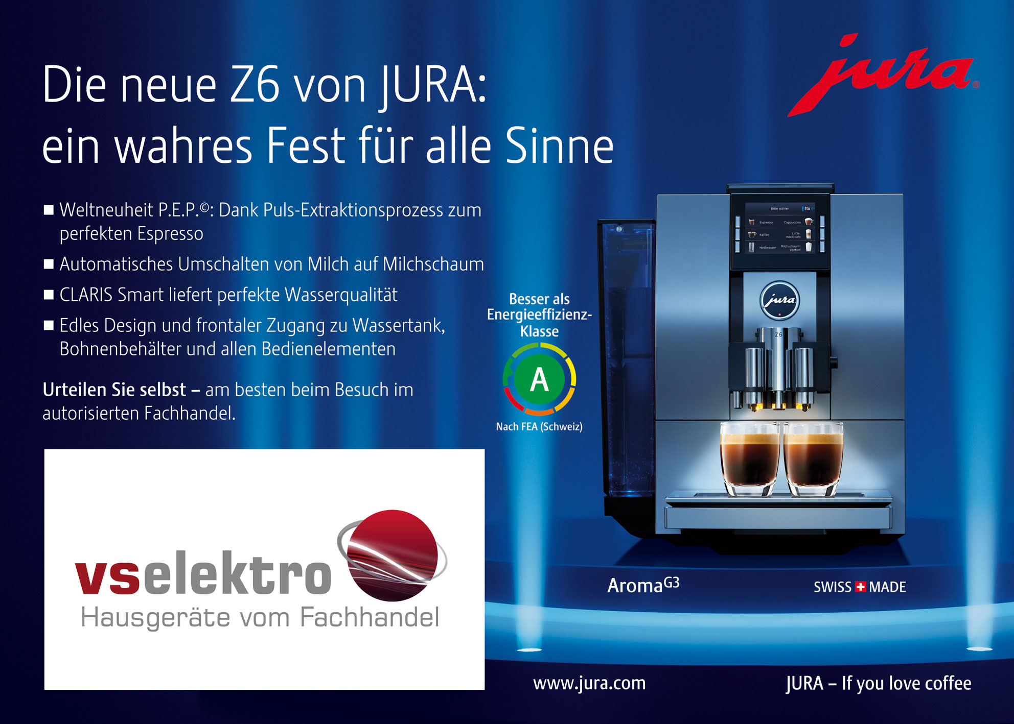 Jura Z6 Aluminium VS Elektro