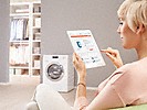 Einfach online gehen: per Plug&Play ins Internet und mit der Miele App viele Vorteile mobil und Zuhause genießen.