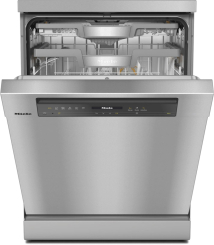 Miele G 7623 SC AutoDos E Stand-Geschirrspüler Edelstahl CleanSteel 