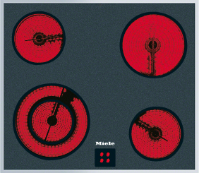 Miele Kochfeld KM 6002 LightPrint 