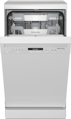 Miele G 5740 SC SL Stand-Geschirrspüler 45cm Brillantweiß 
