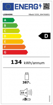 RBsdd Elektro Prime Kühlschrank VS Liebherr | 5250