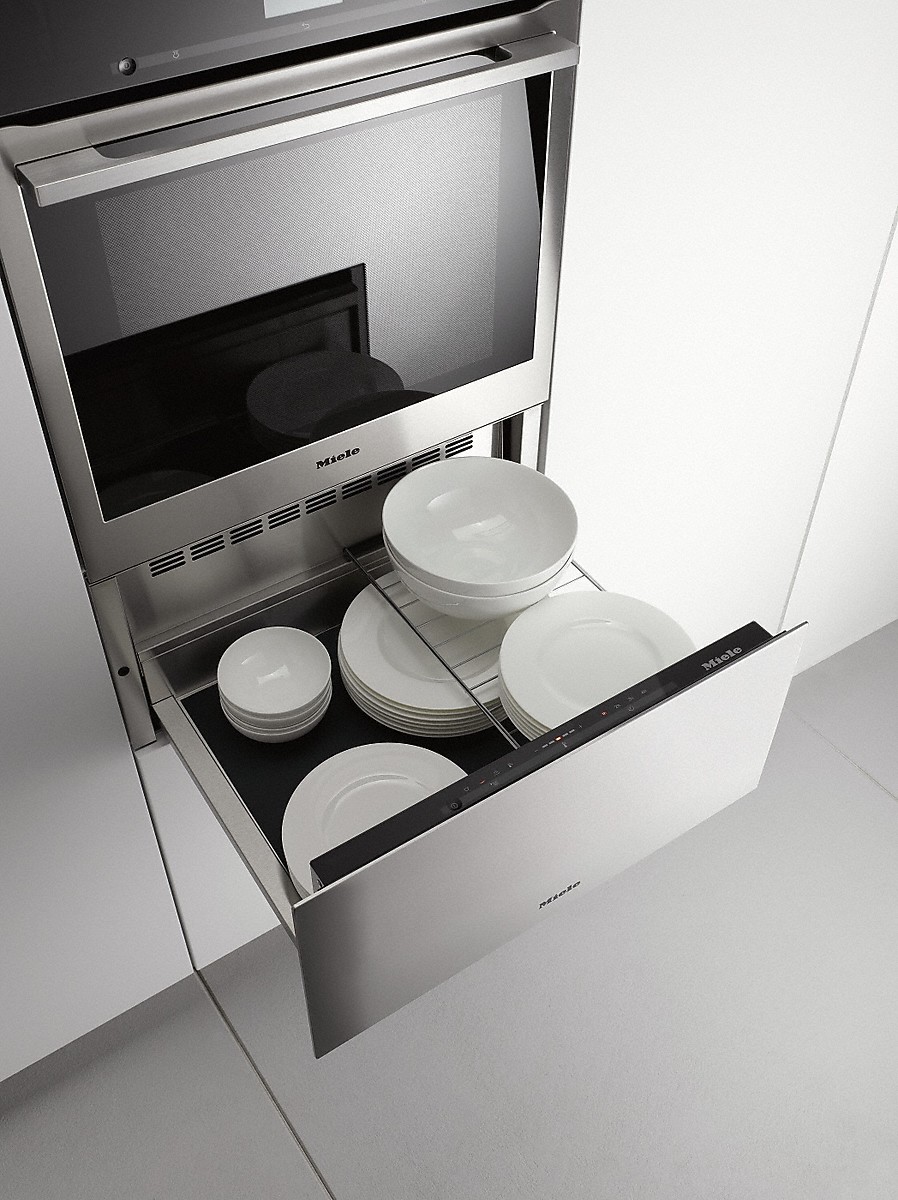 Miele grifflose GourmetWärmeschublade ESW 7120 Edelstahl VS Elektro